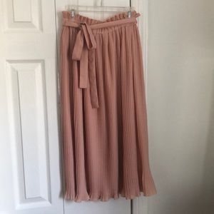 Pleated Skirt - midi length